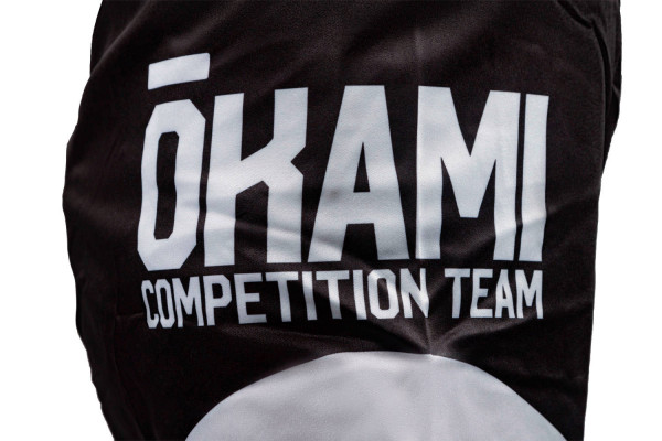 OKAMI Fight Shorts Competition Team White